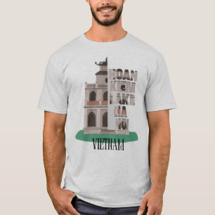 T-shirt Hoan Kiem Lake Hanoi - Graphisme historique D