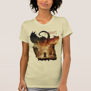 T-shirt Hobbit - Poster du film de Laketown