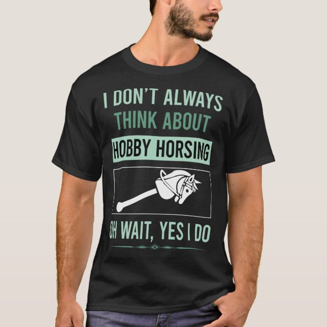 T-shirt Hobby Horsing Horse Hobbyhorsing Hobbyhorse Hobbyh (Devant)