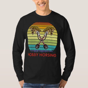 T-shirt Hobby Horsing Horse Sport équestre Equestre Filles