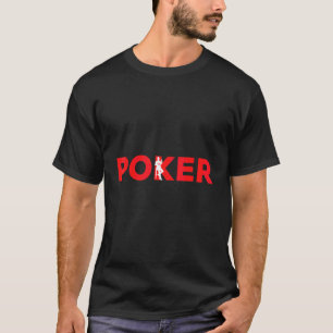 T-shirt Hobby Poker Avec Ombre À L'Intérieur