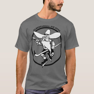 T-shirt Hockey classique Albuquerque Six Guns 1973 3