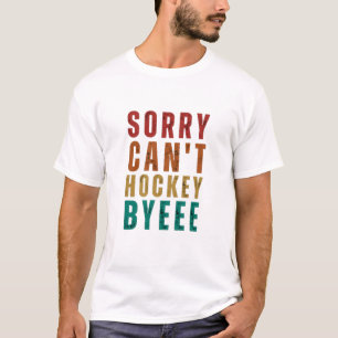 T-shirt Hockey Drôle