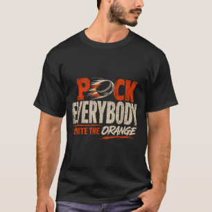 T-shirt Hockey Enforcer Orange 2