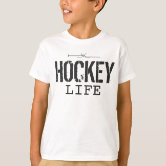 T-shirt hockey et vie