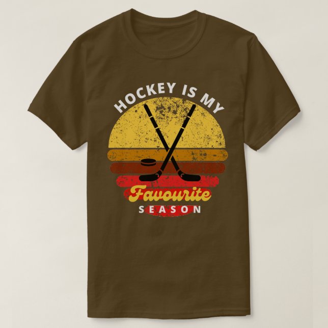 T-shirt Hockey je voudrais (Design devant)