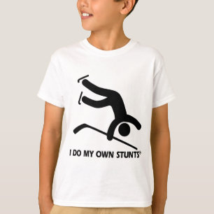 T-shirt Hockey My Own Stunts