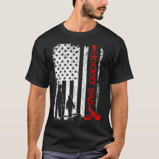 T-shirt Hockey Papa Hockey Américain