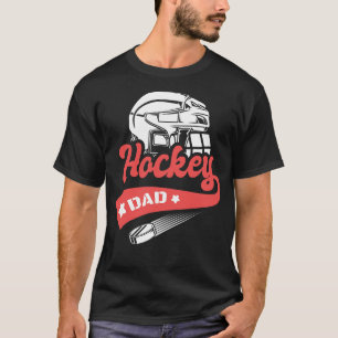T-shirt Hockey Papa Ice Hockey