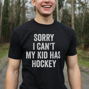 T-shirt Hockey Parent Hockey Maman Papa Drôle