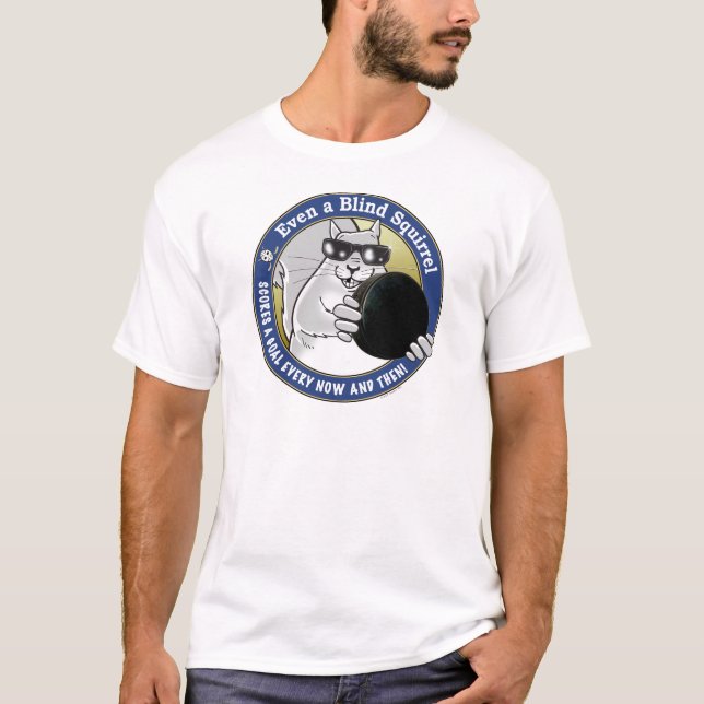 T-shirt Hockey sans visibilité d'écureuil (Devant)