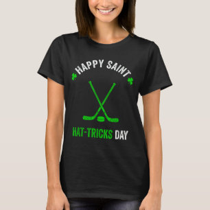 T-shirt Hockey St Patrick hommes garçons trèfle hockey Ho