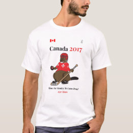 T-shirt Hockey Stanley de castor du Canada 150 en 2017