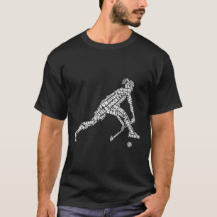 T-shirt Hockey sur gazon Amour Hockey sur gazon Joueur Fan