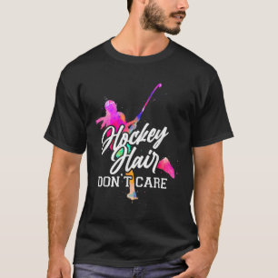T-shirt Hockey sur gazon Hockey Cheveux S'en Balancent _1 