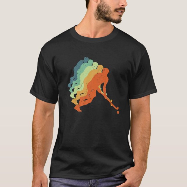 T-shirt Hockey sur gazon, Hommes Femmes Enfants, Garçons,  (Devant)