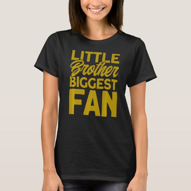 T-shirt Hockey sur gazon Petit frère plus grand ventilateu (Devant)