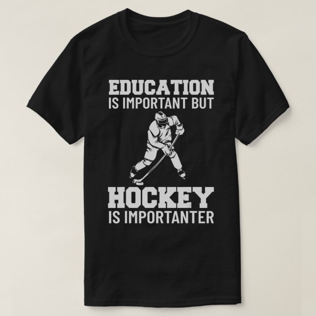 T-shirt Hockey sur glace 1 (Design devant)
