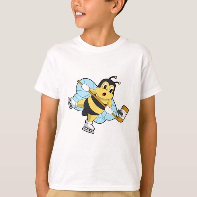 T-shirt Hockey sur glace Bee Hockey sur glace (Devant)