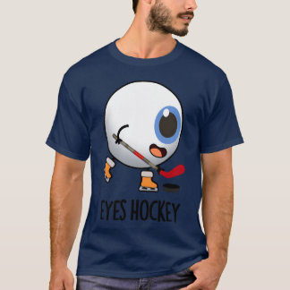 T-shirt Hockey sur glace drôle Eyes Hockey Sport garçon