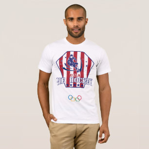 T-SHIRT HOCKEY SUR GLACE ETATS-UNIS