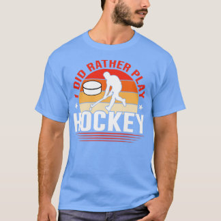 T-shirt Hockey T Chemise Design