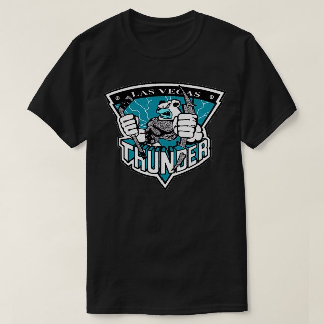 T-shirt Hockey tonnerre Las Vegas (Design devant)