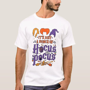T-shirt Hocus Pocus Halloween Sorcières Chaudron Balai Cha