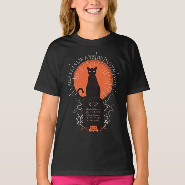 T-shirt Hocus Pocus Thackery Binx Toujours Avec Vous (Devant)