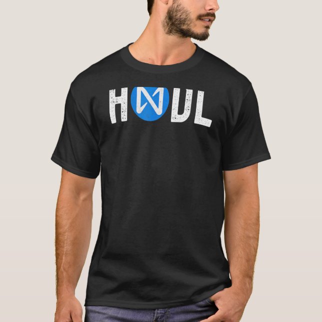 T-shirt Hodl de jeton de chiffrement de protocole proche (Devant)