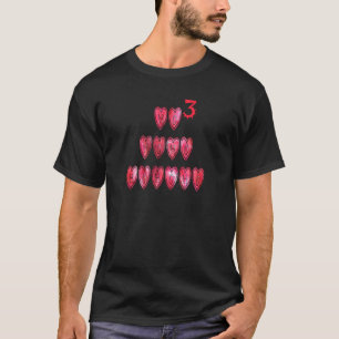 T-shirt Hoho ! Père Noël coeur cool texte Noël amour desi