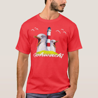 T-shirt Hohwacht Baltique Côte de la mer Baltique Souvenir