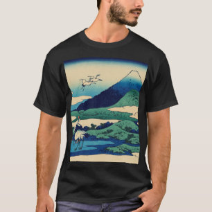 T-shirt Hokusai Katsushika - Umezawa Dans La Province Du S