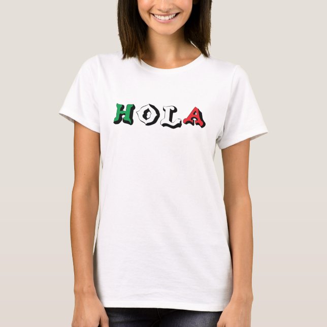 T-SHIRT HOLA (Devant)