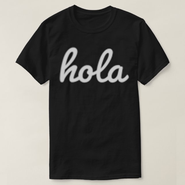 T-shirt Hola (Design devant)