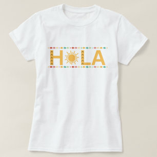 T-shirt Hola Shirt, Espagne Hola Tshirt, Hello Spanish Shi