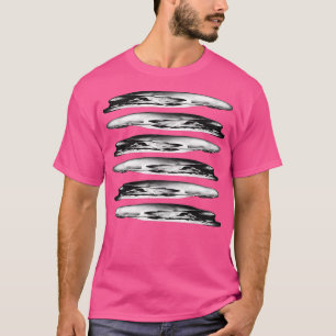 T-shirt Holbein Crânes anamorphiques