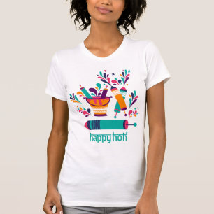 T-Shirt Holi Paint Squirts