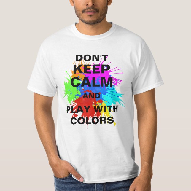 T-shirt holiES - Flashs autour de 2 + vos idées (Devant)