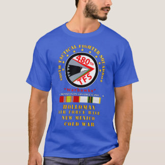 T-shirt Holl de Warhawks du 480e escadron de chasseurs tac