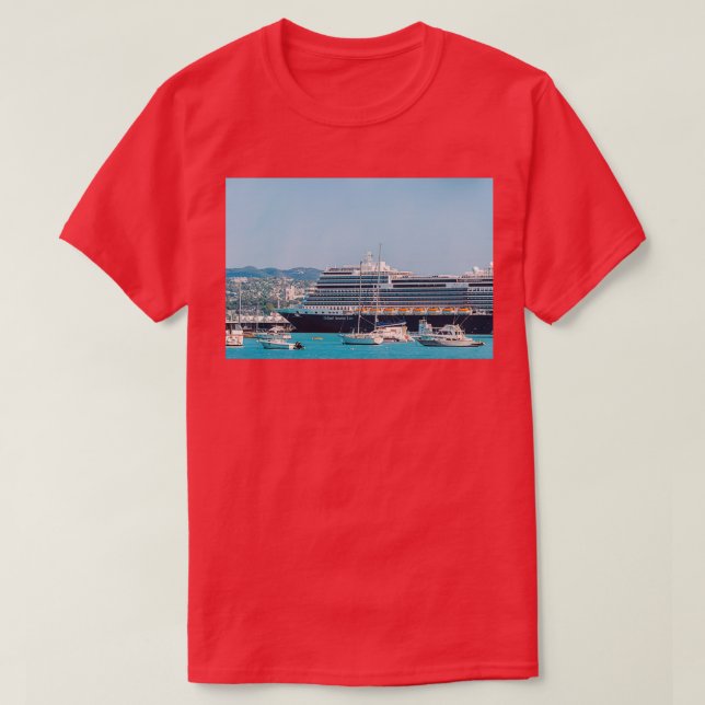 T-shirt Holland America Nieuw Statendam Cruise Ship in Mon (Design devant)