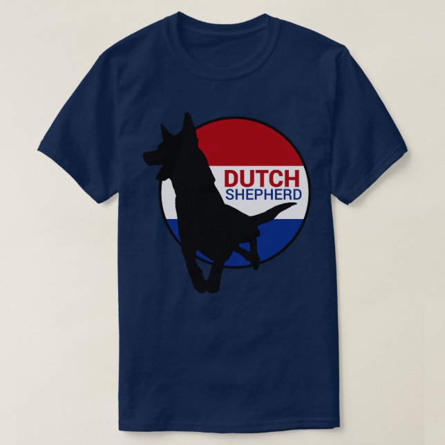 T-shirt Hollandais Shepherd Dutchie (17) (Design devant)