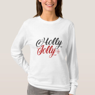 T-shirt Holly Jolly