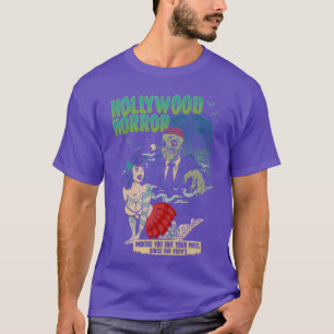 T-shirt Hollywood Horror BMovie Madness fille