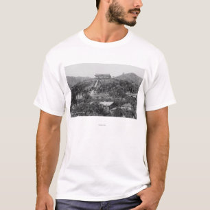 T-shirt Hollywood, photographie japonaise de vue de