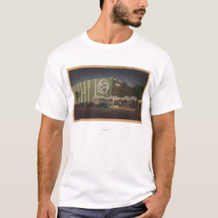 T-shirt Hollywood, théâtre de CAEarl Carroll et restaura