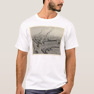 T-shirt Holmes et Edwards Co argentée