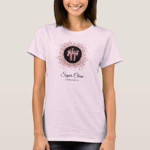 T-shirt Holographe de ménage de maison domestique