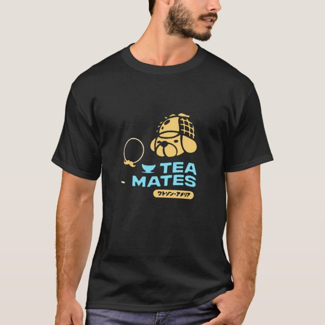 T-shirt Hololive EN Amelia Watson Taeamates (Devant)