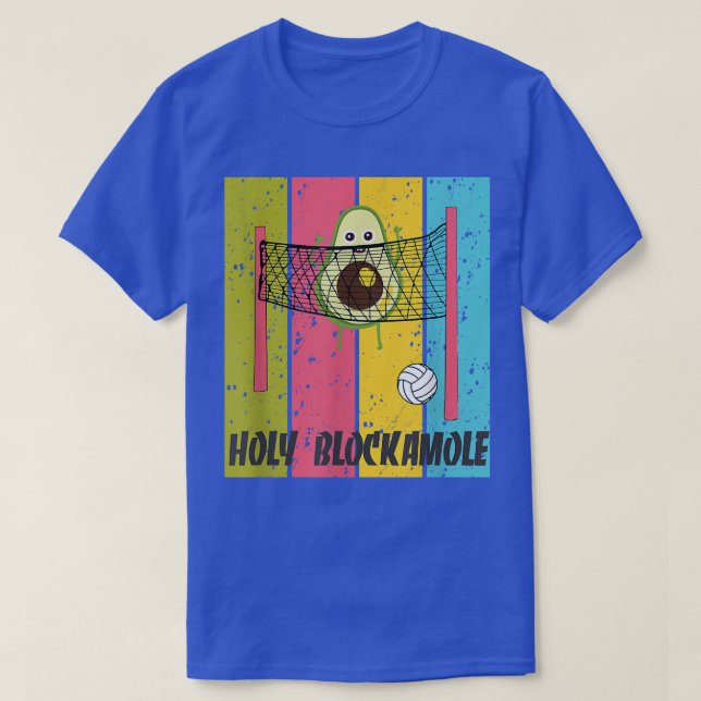 T-shirt Holy Blockamole, Men Womens Avocado, guacamole, Fu (Design devant)